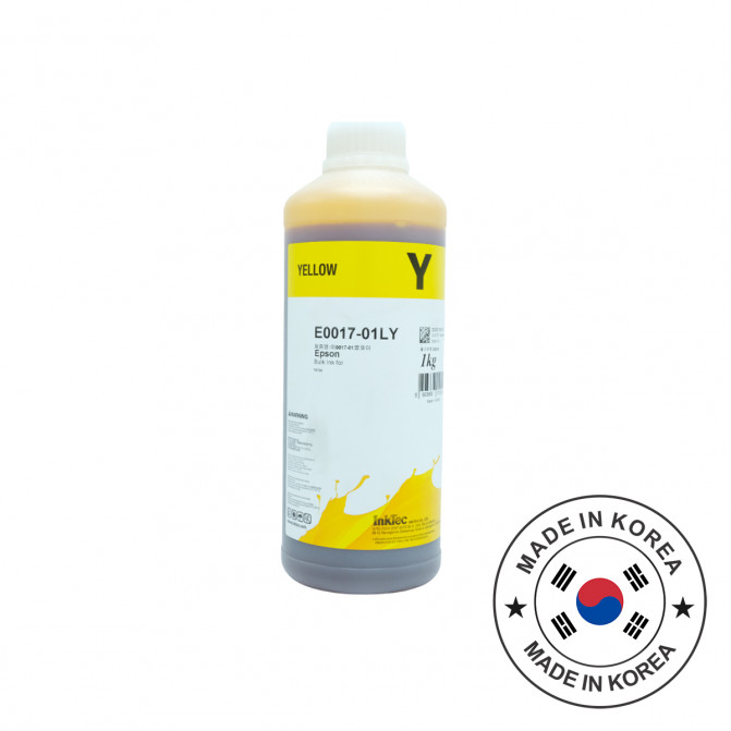Чернила InkTec Epson 1000 мл Yellow E0017-01LY