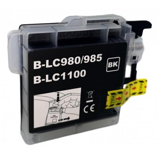 Картридж струйный Brother LC1100B/LC985B/LC980B Black Imagine