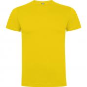 Tricou pentru bărbați Roly Dogo Premium 165 Yellow M
