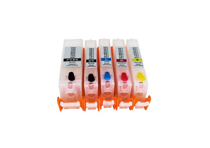 Cartuse reincarcabile pentru Canon IP7250/MG6350 (CLI-551/PGBK-550 6 color) 