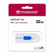 USB Флэш 32GB USB3.1 Transcend "JetFlash  790", White