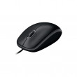 Mouse Logitech B100 OEM, Optical, 800 dpi, 3 buttons, Ambidextrous, Black, USB