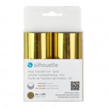 Фольга для горячего тиснения Sillhouette рулон Золото 76mmx10m FOIL-TRANS-GLD