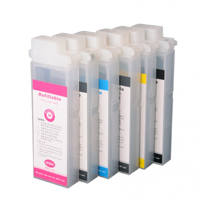 Cartuse reincarcabile pentru Canon IPF710/750TM200/TM300(PFI-102/120/320) chip (260 ml)