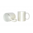 Cană pentru sublimare albă, cu interior și mâner neagră 11oz Mango 4001