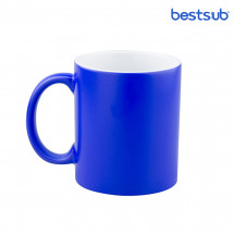 Cană Albastră cameleon Semi-Glossy сu interior alb pentru sublimare 11 oz B2CB-04FBN
