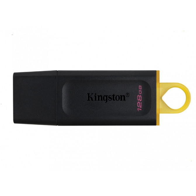 USB Флэш 128GB USB3.2  Kingston DataTraveler Exodia Black/Yellow