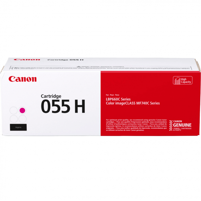 Картридж лазерный Canon CRG055H Magenta Original