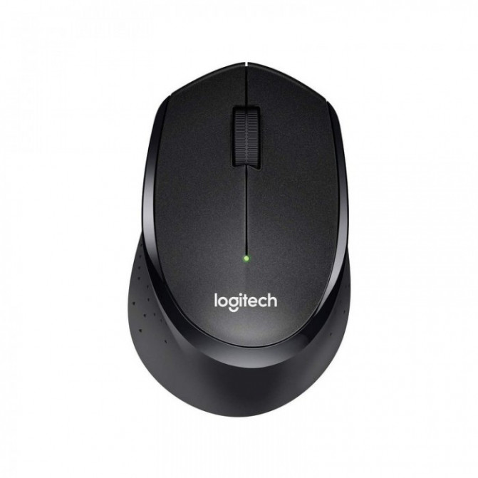Mouse Logitech Wireless B330 Silent Plus, Optical, 1000 dpi, 3 buttons, Ergonomic, 1xAA, Black