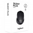 Mouse Logitech Wireless B330 Silent Plus, Optical, 1000 dpi, 3 buttons, Ergonomic, 1xAA, Black