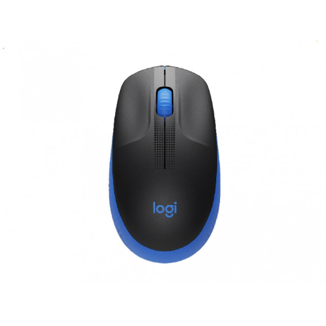 Мышь Logitech Wireless M190 Full-size, Optical, 1000 dpi, 3 buttons, Ambidextrous, Blue