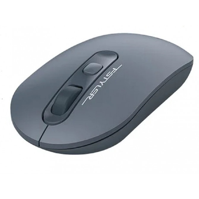 Mouse A4Tech Wireless FG20, Optical, 1000-2000 dpi, 4 buttons, Ambidextrous, 2xAAA, Ash Blue, USB