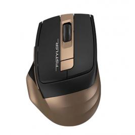 Mouse A4Tech Wireless FG35, Fara fir, Negru - Bronz