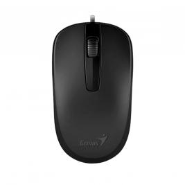 Mouse Genius DX-120, Optical, 1000 dpi, 3 buttons, Ambidextrous, Black, USB