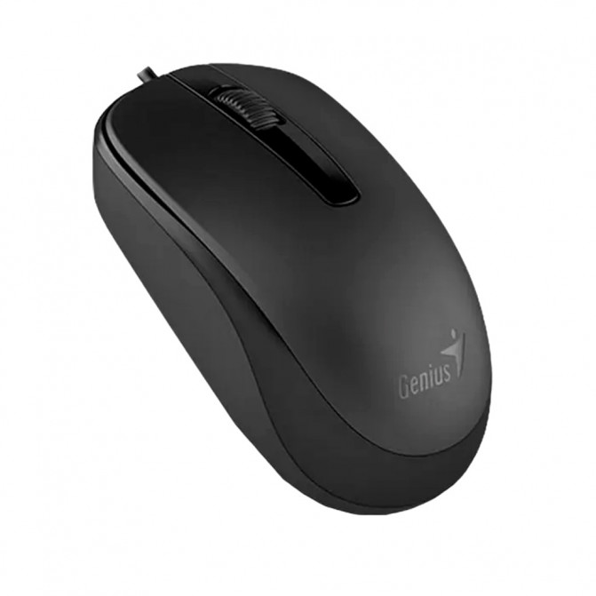 Мышь Genius DX-120, Optical, 1000 dpi, 3 buttons, Ambidextrous, Black, USB
