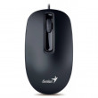 Мышь Genius DX-130, Optical, 1000 dpi, 3 buttons, Ambidextrous, Black, USB