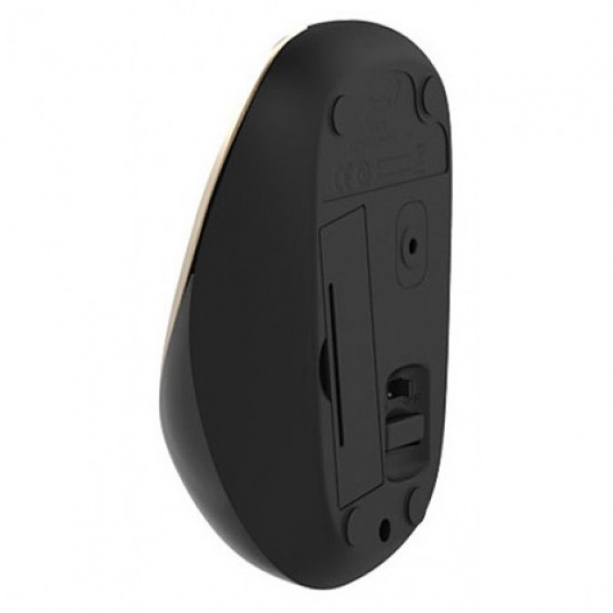 Мышь Genius Wireless NX-7015, Optical, 800-1600 dpi, 3 buttons, Ambidextrous, BlueEye, 1xAA, Gold