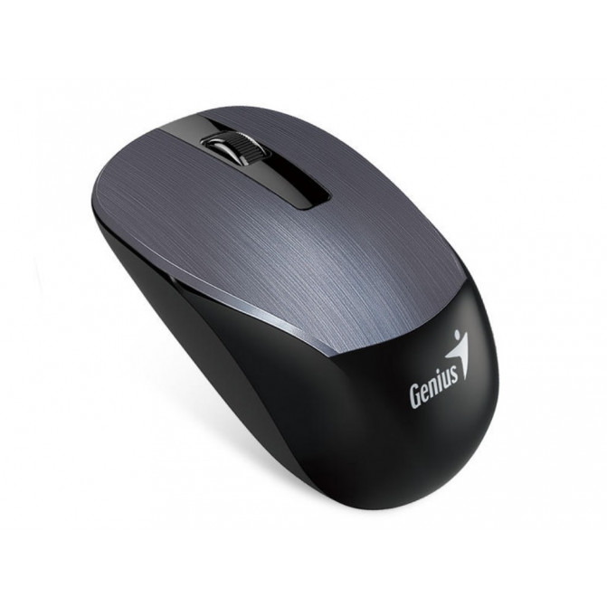 Mouse Genius Wireless NX-7015, Optical, 800-1600 dpi, 3 buttons, Ambidextrous,BlueEye,1xAA,Iron Gray