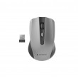 Mouse Gembird Wireless MUSW-4B-04-BG Optical 800-1600 dpi 4 buttons, Ambidextrous, 2xAAA, Black/Grey