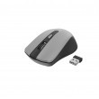 Mouse Gembird Wireless MUSW-4B-04-BG Optical 800-1600 dpi 4 buttons, Ambidextrous, 2xAAA, Black/Grey