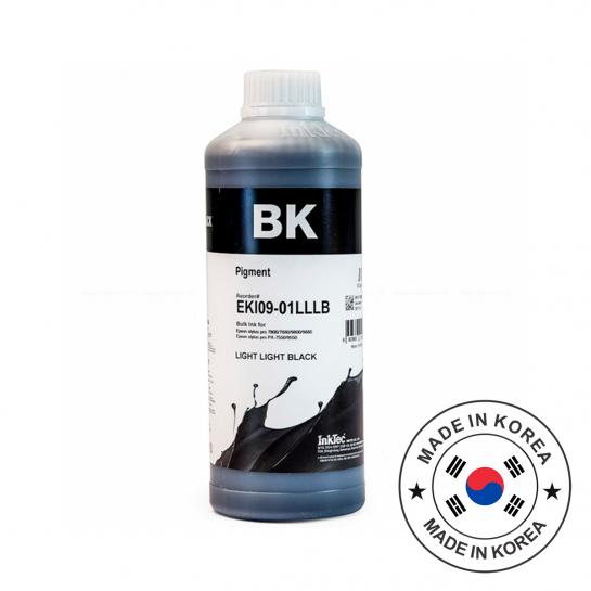 Чернила InkTec Epson Light Light Black Pigment 1000 мл EKI09-01LLLB
