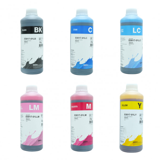 Чернила InkTec Epson 1000 мл (6 цветов) E0017-01