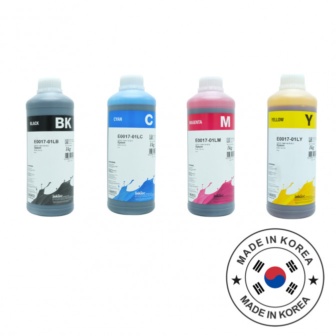 Чернила InkTec Epson 1000 мл (4 цвета) E0017-01
