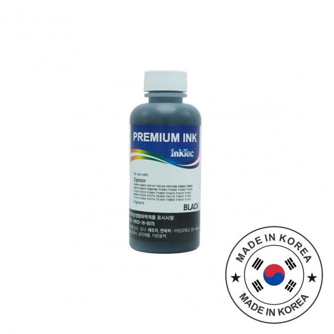Чернила InkTec Epson 100 мл Black E0017-100MB