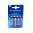 Baterii Verbatim Alcaline AA, 4pcs, Blister pack