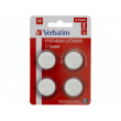 Батарейки Verbatim CR2450 Lithium 3V, 4 Pack