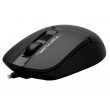 Клавиатура + Мышь A4Tech F1512, Laser Engraving, Splash Proof, 1200 dpi, 3 buttons, Black, USB