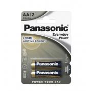 Baterii Panasonic Alkaline EVERYDAY Power AA Blister *2 LR6REE/2BR