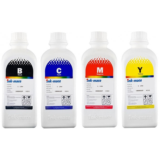 Cerneala InkMate pentru imprimante Canon 1000 ml (4 culori)