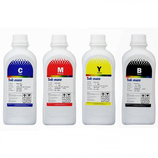 Cerneala InkMate pentru imprimante Epson 1000 ml (4 culori)
