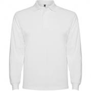 Мужская футболка Roly Polo ESTRELLA L/S WHITE L