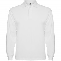 Tricou pentru bărbați Roly Polo ESTRELLA L/S WHITE L