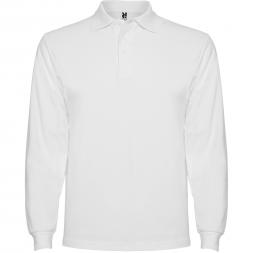 Tricou pentru bărbați Roly Polo ESTRELLA L/S WHITE L