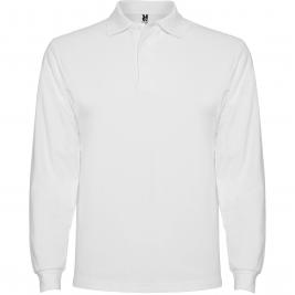 Tricou pentru bărbați Roly Polo ESTRELLA L/S WHITE M