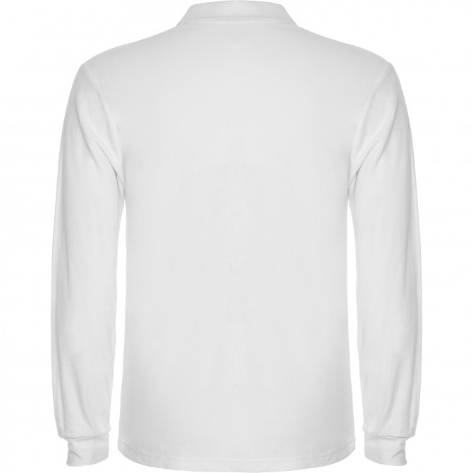 Tricou pentru bărbați Roly Polo ESTRELLA L/S WHITE S