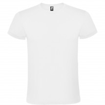 Tricou pentru bărbați Roly Atomic 150 White L