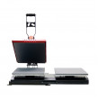 Presă termică plat semi-automată cu două stații, deschidere automată, Microtec 40x50cm TC-20A