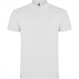 Детская футболка Roly Polo Star Kids 200 White 3/4