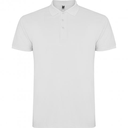Детская футболка Roly Polo Star Kids 200 White 3/4