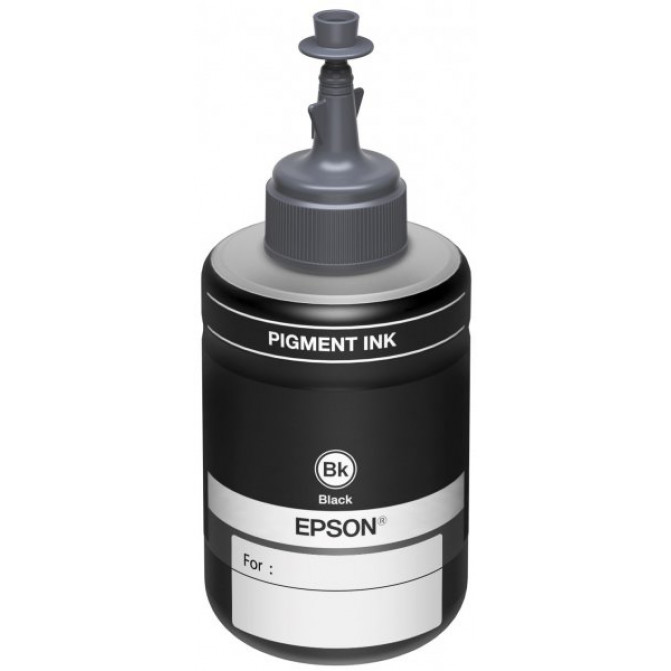 Чернила Epson Original C13T77414A T774 M100/M200 Black Pigment