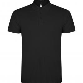 Tricou pentru bărbați Roly Polo Star 200 Black 4XL