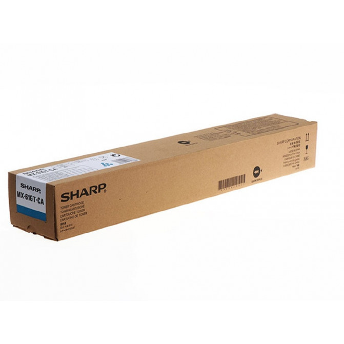 Toner Sharp MX-61GTCA, Cyan Original