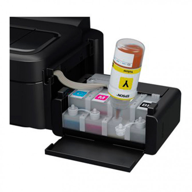 Принтер Epson L121 c оригинальной СНПЧ и сублимационными чернилами InkTec