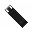 USB Флэш 128GB USB-С 3.2  Kingston DataTraveler 70 USB-C 32GB, USB 3.2, USB-C, (Read 80 MByte/s, Write 20 MByte/s)