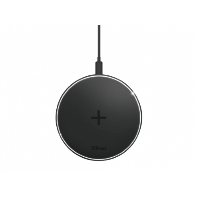 Încărcător fără fir Trust Qylo Fast Wireless Charging, Fast-charge with maximum speed of up to 7.5W (iPhone) or up to 10W