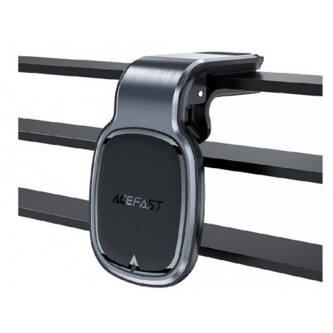Suport auto ACEFAST D16 Magnetic car holder for air vent, One-piece design, 6pcs N52 magnets, Metal Gray